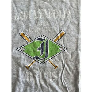 Vintage Indianapolis Blues Baseball T-Shirt Champion Athletic Apparel Tag XL